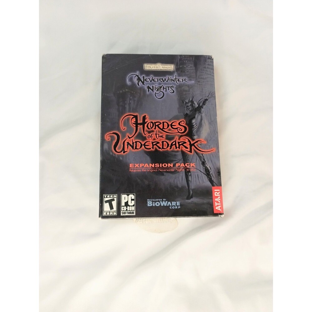 Neverwinter Nights: Hordes of the Underdark Expansion Pack (PC, 2003)